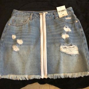 Denim skirt